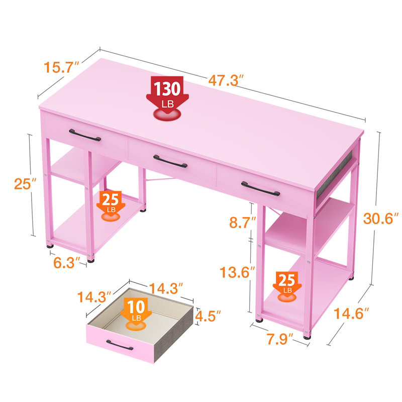 Petit bureau d'ordinateur
