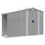 Brason Garden Shed 277x192.5x179 cm Galvanised Steel-1367526795
