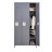 3 Door 72"H Metal Lockers With Lock For Employees,Storage Locker Cabinet For Home Gym Office School Garage,