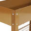 Ensemble de 2 jardin surélevé en acier galvanisé Pinero - Brun-800155699-790843798