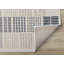 Tapis rayé bleu contemporain contemporain-1349389388