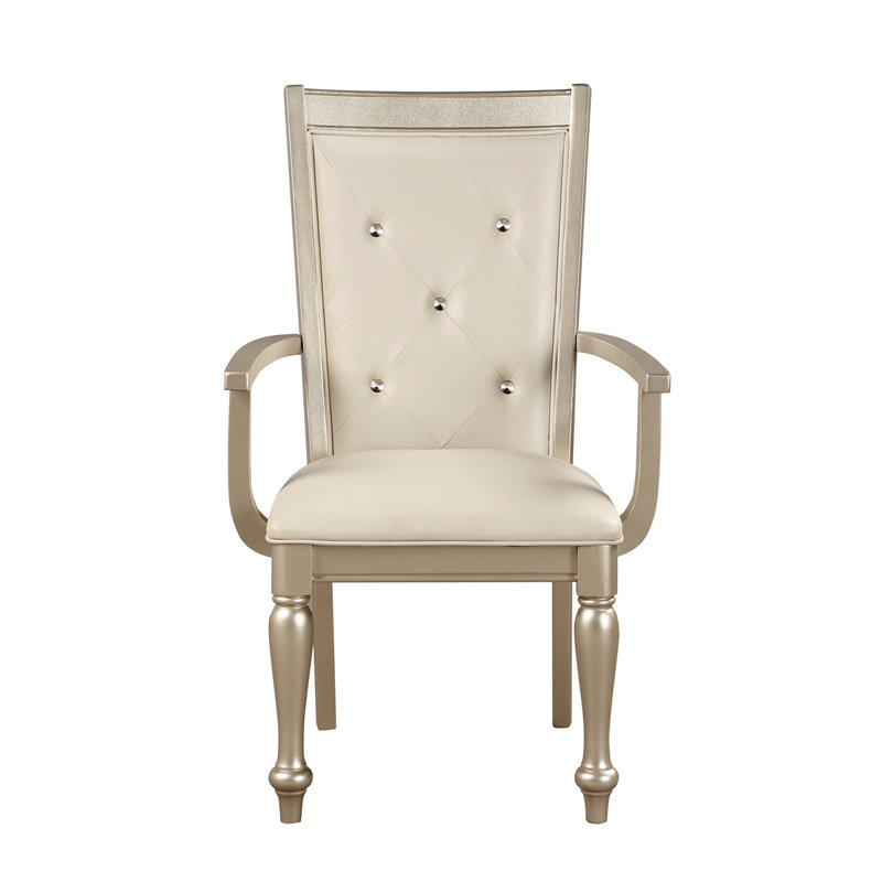 Chaise avec accoudoirs modernes 2 pièces