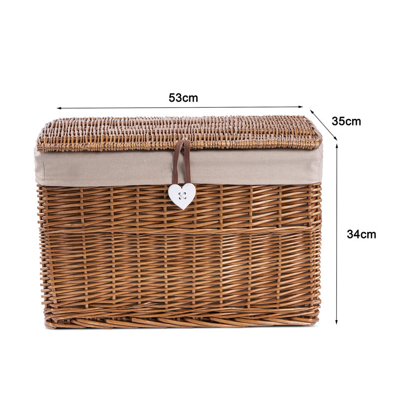 Alhamdi Camp Trunk / Footlocker, Brown
