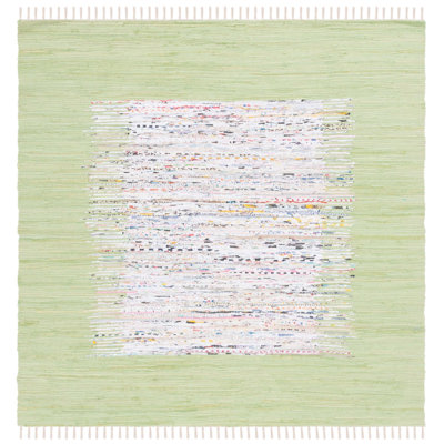Parikh Hand Woven Cotton Abstract Rug