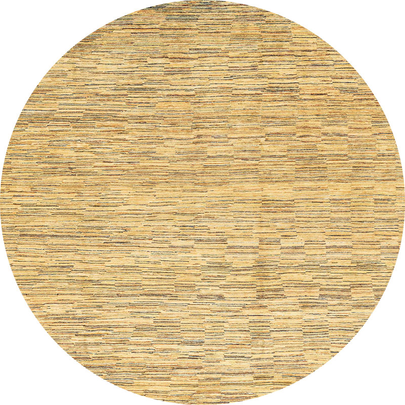 Chas Abstract Indoor Rug, Round 3'