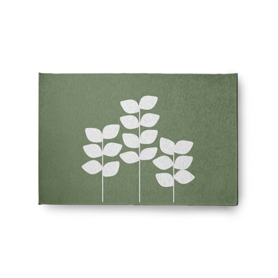 Chenille Floral Indoor Rug