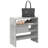 Latitude Run Shoe Racks 2 Pcs Stackable Concrete Grey 60X30x30.5 Cm