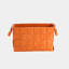 Panier en cuir tressé doux-Orange-Lg-124848472-124848476