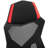 Vinsetto Ergonomic Home Office Chair High Back Armchair Computer Desk Recliner With Footrest, Mesh Back, Lumbar Support And Wheels, Red