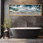 Bord de mer, bord de mer, vagues texturées abstraites et rivage-94945984-111176062