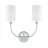 Mikrut 2-Light Wall Armed Sconce-2103481816