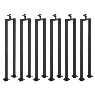 Ensemble de 6 rampes d'escalier en U 36 po
