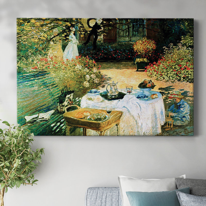 Monet - Toile tendue avec châssis, H 8 po x l 12 po