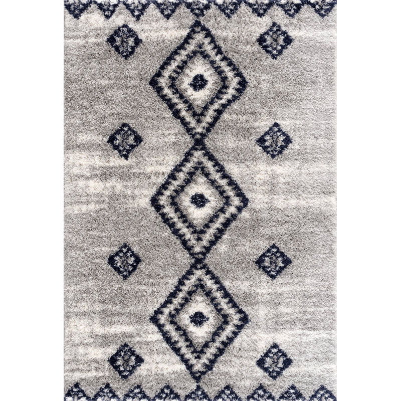 Moroccan Indoor Rug, Rectangle 3'9" x 5'6"