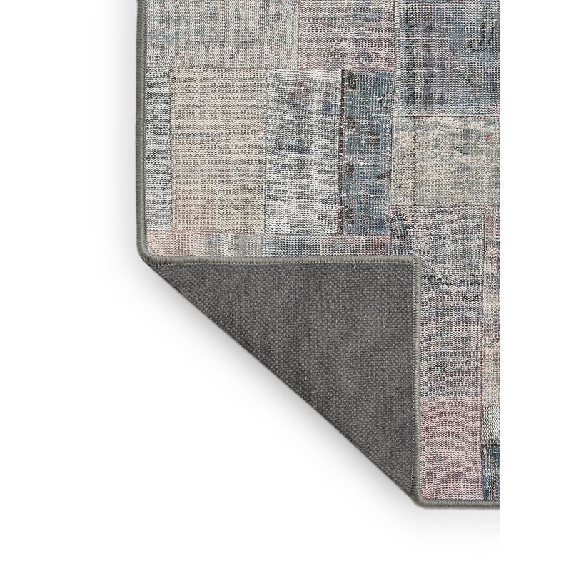 Tapis beige/gris contemporain, Rectangle 4 pi x 6 pi