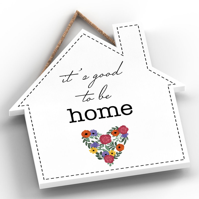 Words And Text Wall Decor, 9.9cm H x 9.9cm W x 0.5cm D