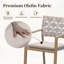 Ensemble repas d'extérieur 7 pièces avec trou pour parasol, coussins et chaises empilables Andersonville