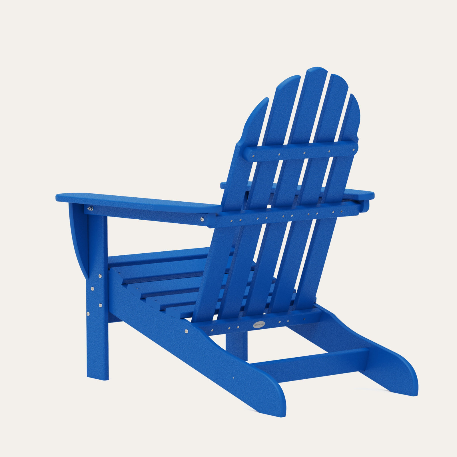 POLYWOOD Classic Adirondack Chair, Pacific Blue