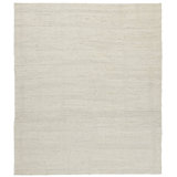 Intermix Flatweave Wool Geometric Area Rug in Salt/White