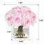 Arrangement de roses en soie dans un vase-1191153846