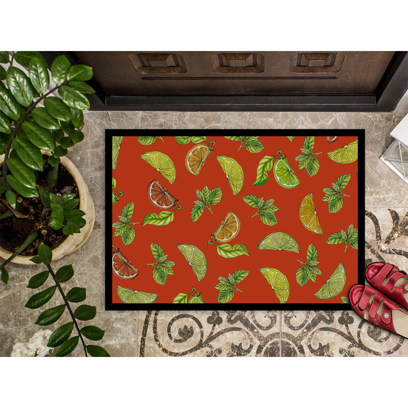 Rug, Orange, Rectangle 2' x 3'