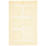 Tapis géométrique en laine et coton touffeté à la main Baileigh