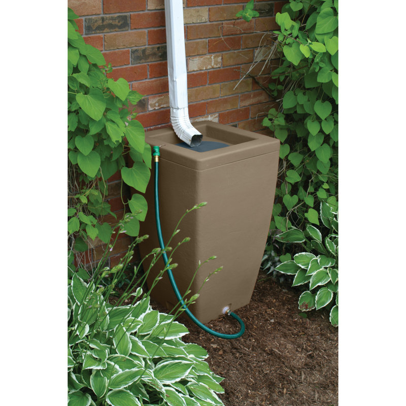 Rain Barrel, Sandstone, 49 Gallon