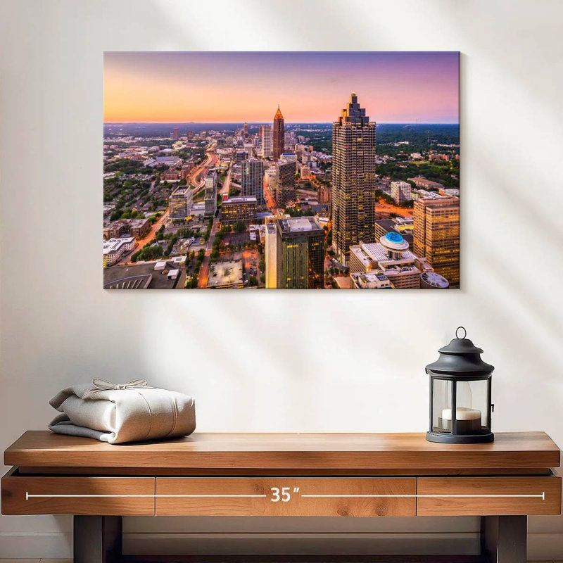 Skyline pastel Kavia Atlanta, H 16 po x l 24 po