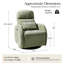  Fauteuil inclinable pivotant Abelie-1492756132