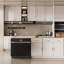 Maximisez le petit espace - Cabinet en bois massif de 9 po. Comprend une porte à fermeture en douceur, 2 tablettes réglables. Idéal pour la cuisine-1640000364