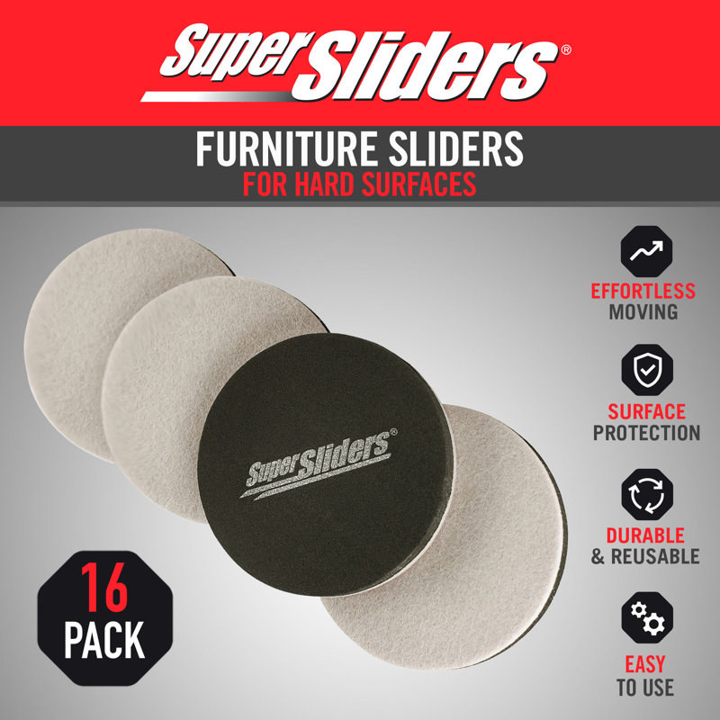 Reusable Furniture Slider for Hard Surfaces