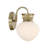 Melbourne 1-Light Wall Sconce in Noble Brass