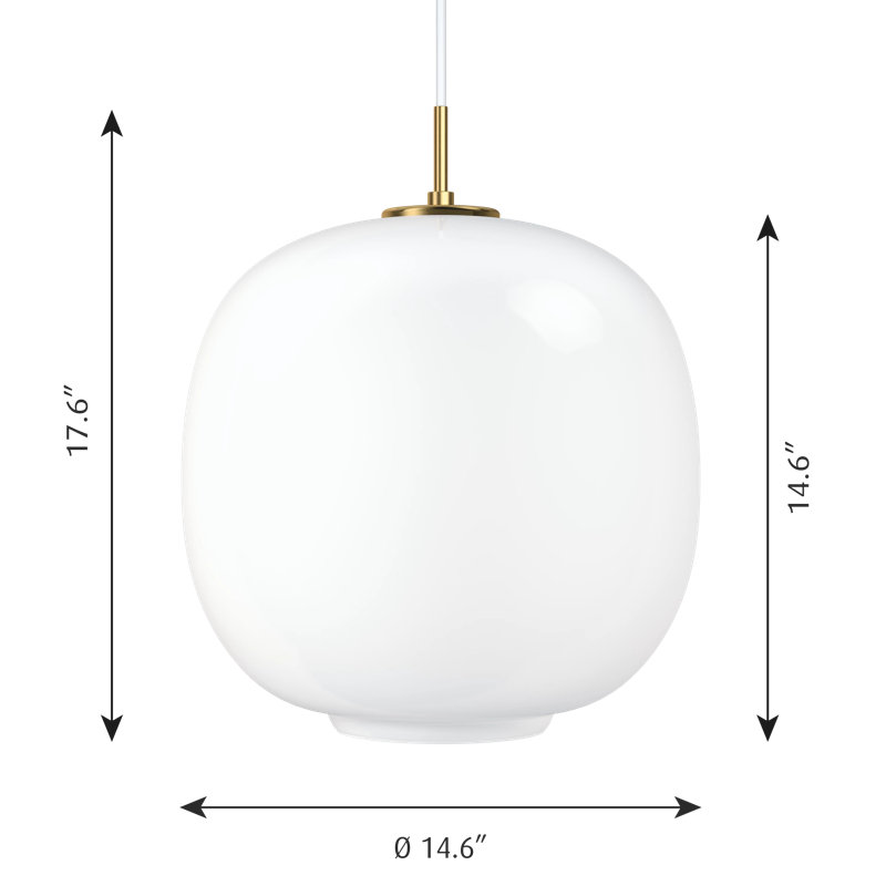 VL45 1 - Light LED Pendant, 3000K