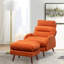 Kathryn 60cm Wide Velvet Ergonomic Recliner-1078690922