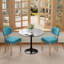 Ensemble de table de salle à manger 31,5 "avec chaises rembourrées Dearing-132210697-132210702-132210704