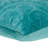 Parkland Collection Cristal Transitional Quilted Aqua Throw Pillow-64709768