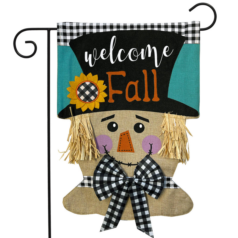 Drapeau de jardin Welcome