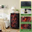 Commode à 4 tiroirs pour chambre à coucher Majestic Fiery Green Dragon