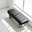 Banc rembourré noir-747154230