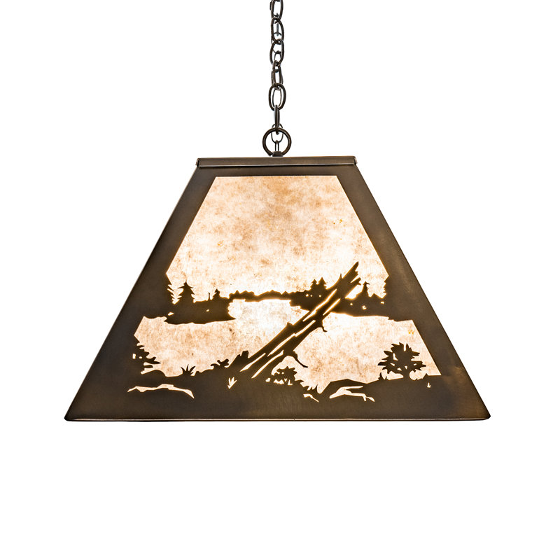 Rustic Lodge 9 - Light Pendant