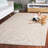 Dhiren Hand Tufted Wool/Viscose/Cotton Floral Rug in Ivory/Beige-1206383837