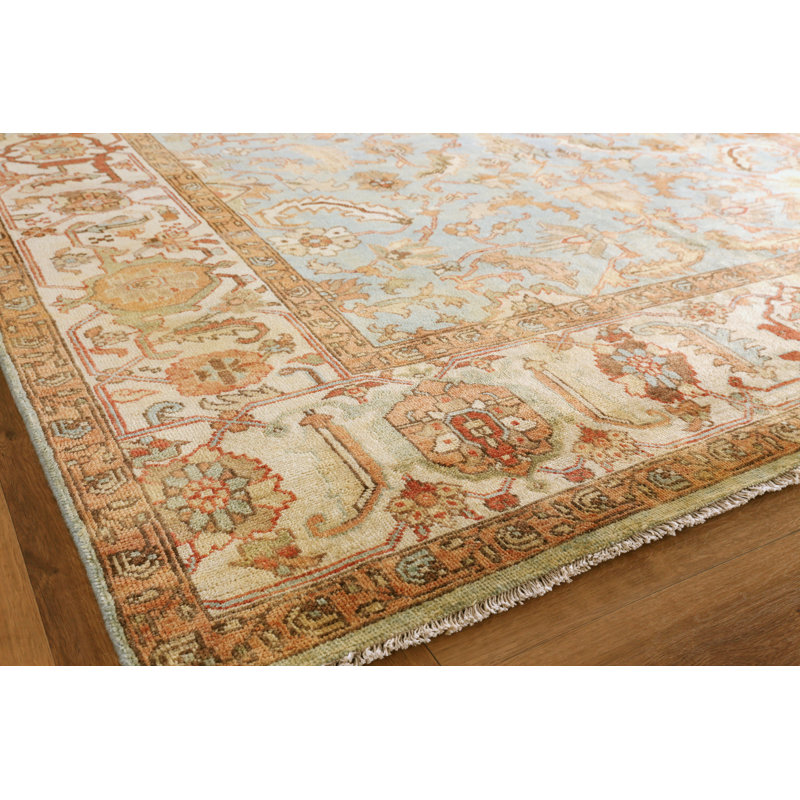 Antique Weave Serapi Wool Oriental Area Rug, Rectangle 9' x 12'