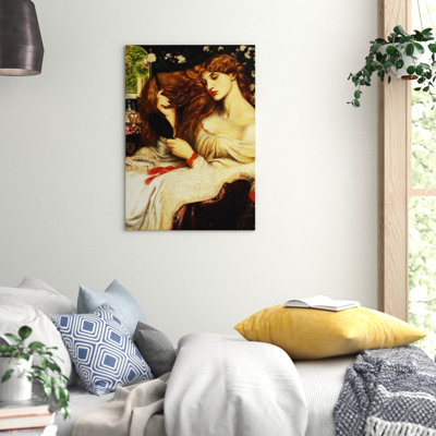 Dante Gabriel Rossetti - Wrapped Canvas Painting