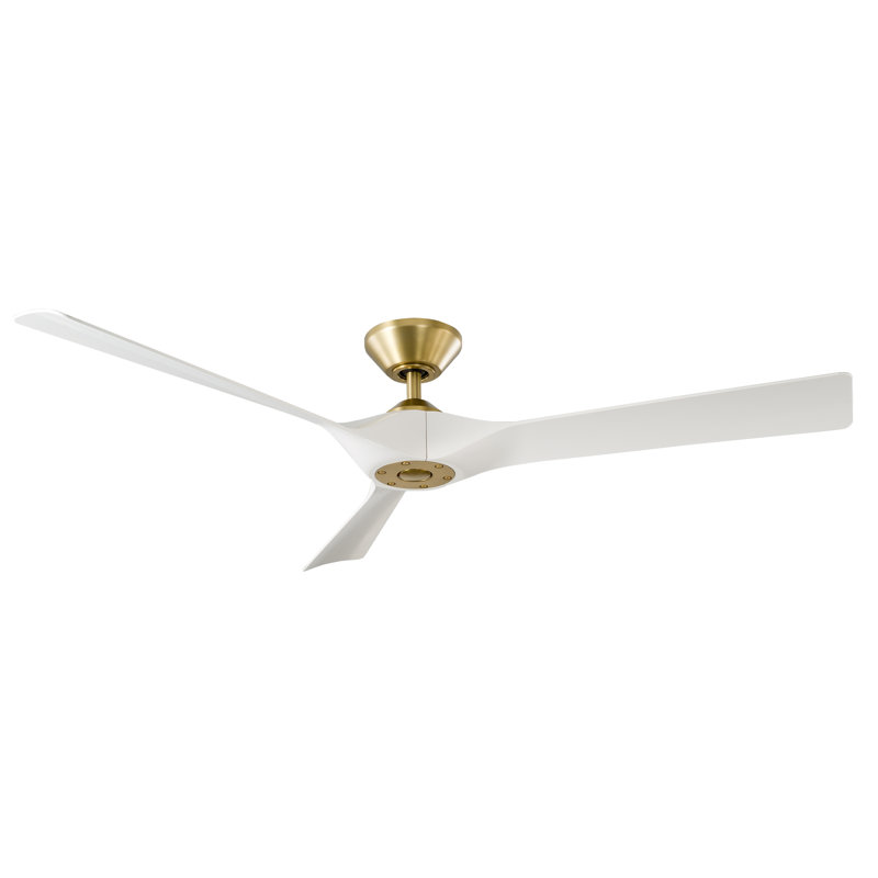 58" Torque 3 - Blade Outdoor/Indoor Smart Ceiling Fan with Remote Control Included, Works With Alexa and iOS or Android App