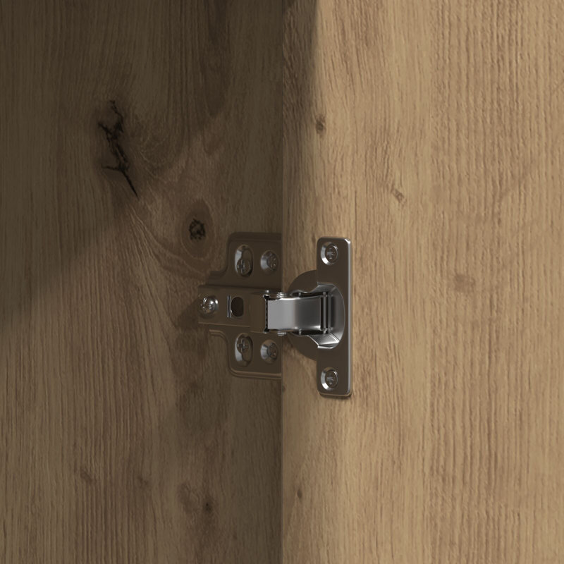 Large Mirror Vanity Table, Artisan Oak