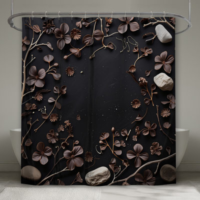 Rideau de douche Floral