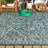 Massimo Bohemian Medallion Textured Weave Teal/Gray Indoor/Outdoor Rug-1239984612
