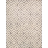 Moroccan Area Rug in Silver