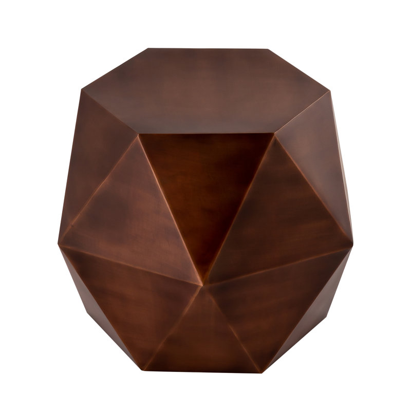 table de bout cylindriques, Cuivre