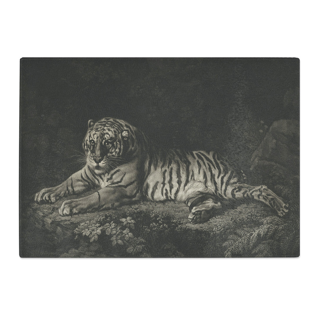 A Tiger by George Stubbs Chopping Board